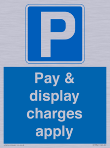 Pay & display charges apply